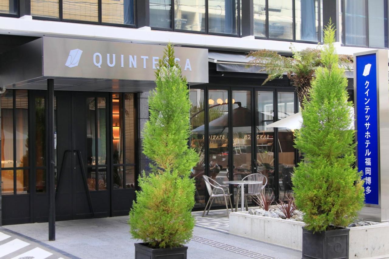 Quintessahotel Fukuokahakata Relax&Sleep ฟูกุโอกะ ภายนอก รูปภาพ